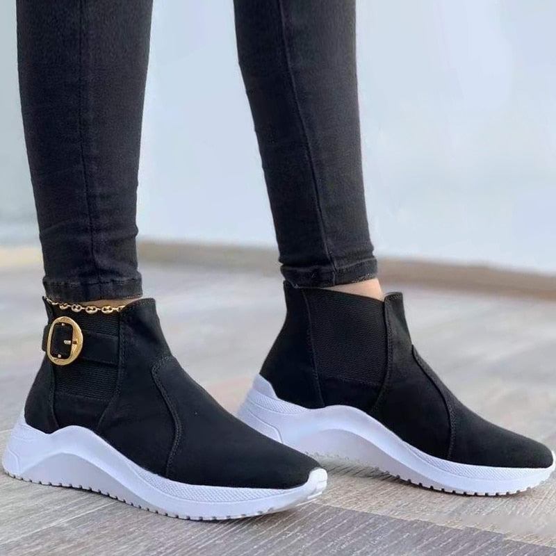 JacoliensSneaks I Sporty High Shoe For Women