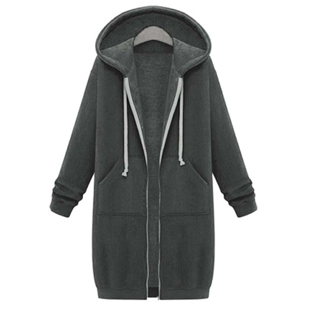 Lange jas met capuchon™: Voor dames