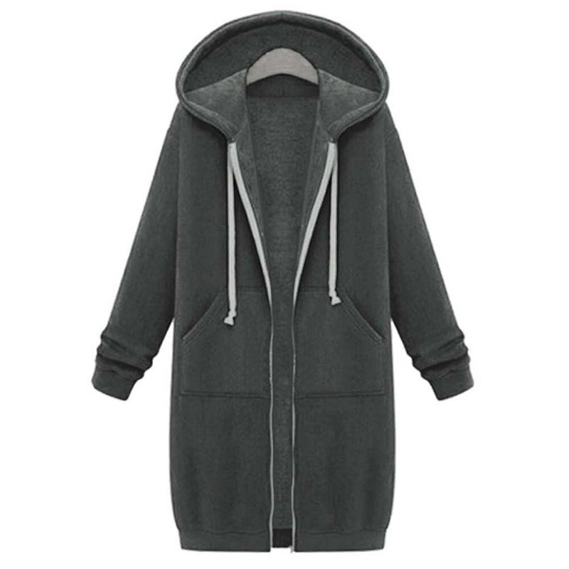 Lange jas met capuchon™: Voor dames