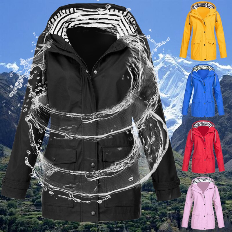 AmberJacket I Regenjacke für Damen