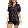 NessasPyjama I Satin Pyjama für Damen