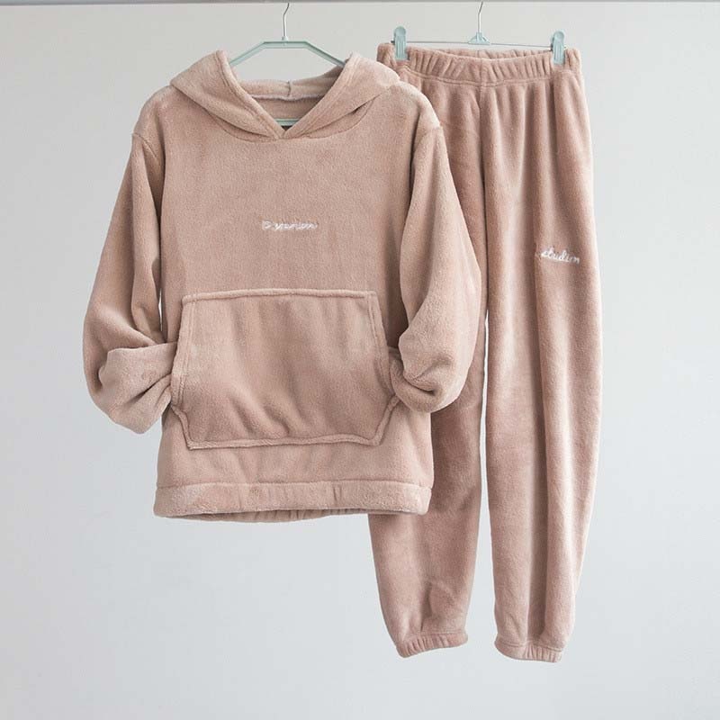 Winter Pajamas Set Women Loungewear