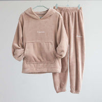 Winter Pajamas Set Women Loungewear