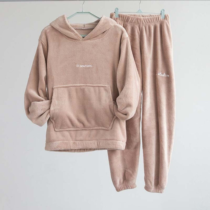 Winter Pajamas Set Women Loungewear