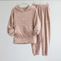 Winter-Pyjama-Set Damen Loungewear