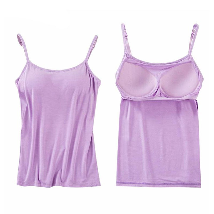 Tank top with Bra | Comfortable & Soft