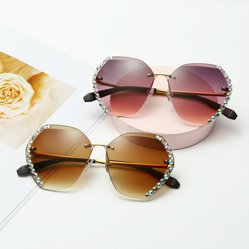 DiamondGlasses™: Zonnebril Voor Dames