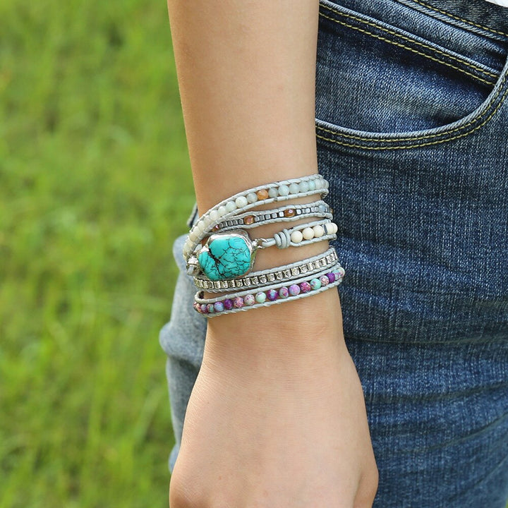 Bohemian Bracelet | Amazonite