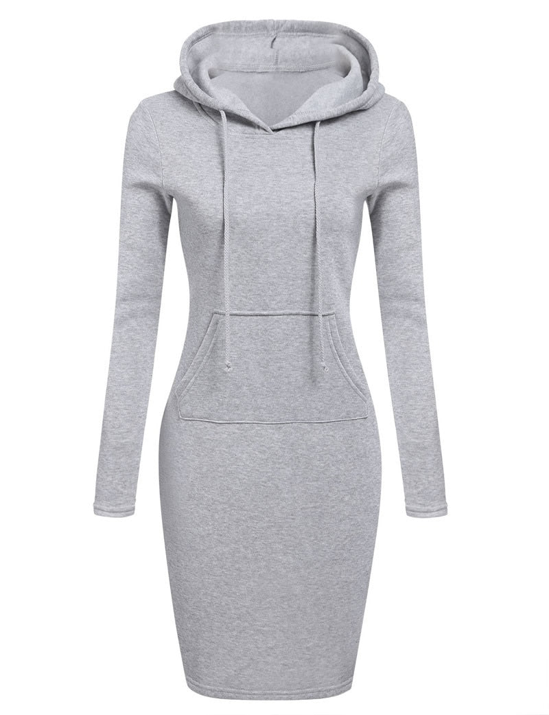 AyasDress I Sweatshirt Jurk Met Hoodie Voor Dames