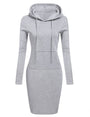 AyasDress I Sweatshirtkleid mit Kapuze für Damen