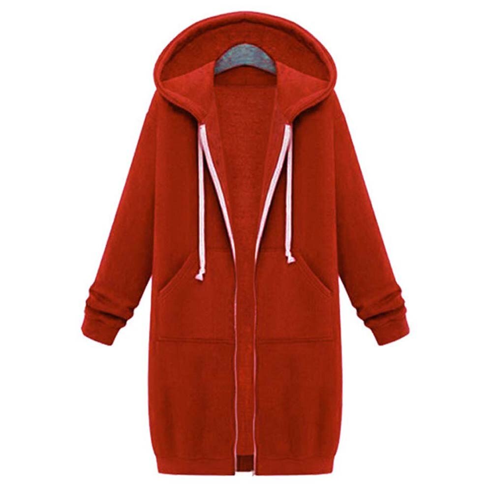 Lange jas met capuchon™: Voor dames