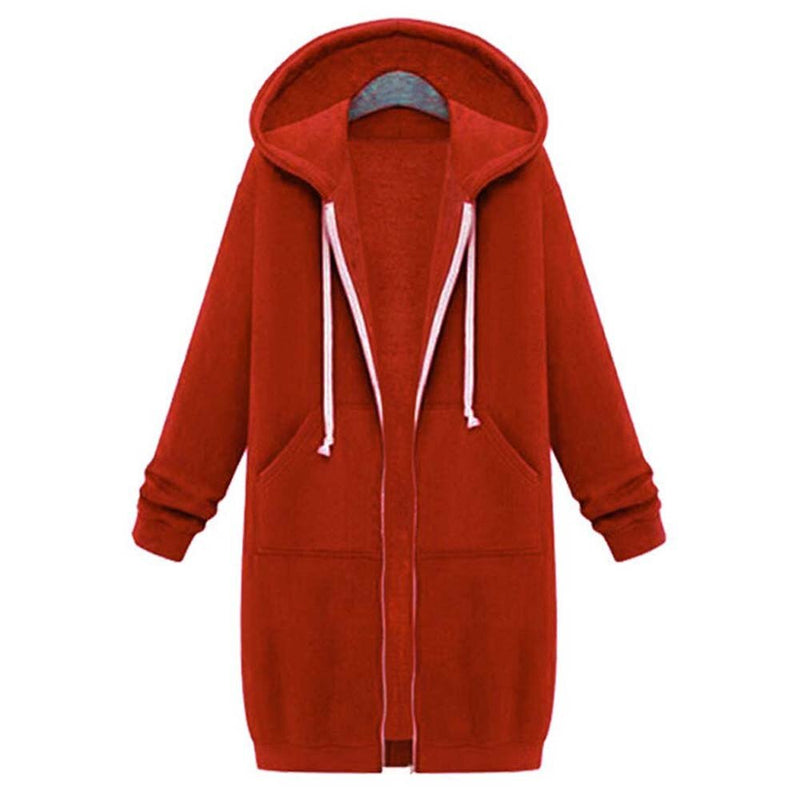Lange jas met capuchon™: Voor dames