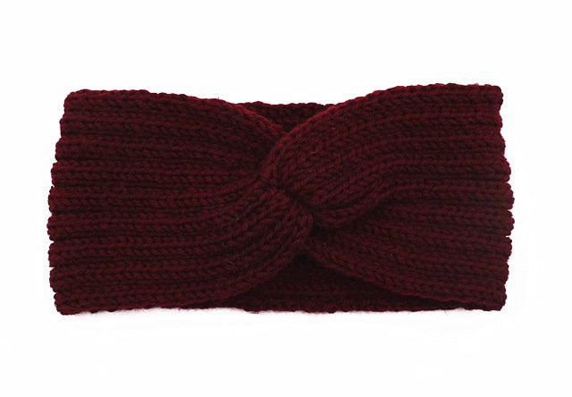 Knitted Bow Bandeau