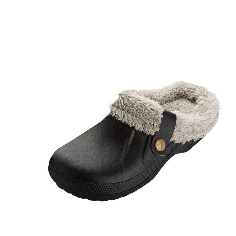 Waterproof Plush Home Shoes