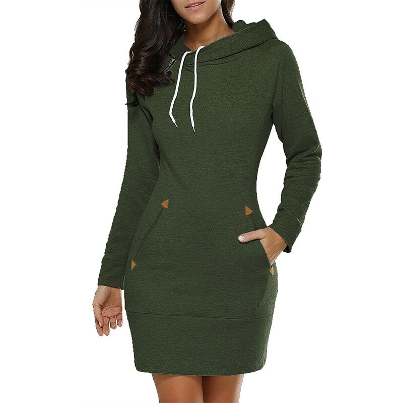 Laura Dress | Hooded Jurk