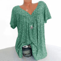EvelynsShirt I Trui Met V-hals Voor Dames