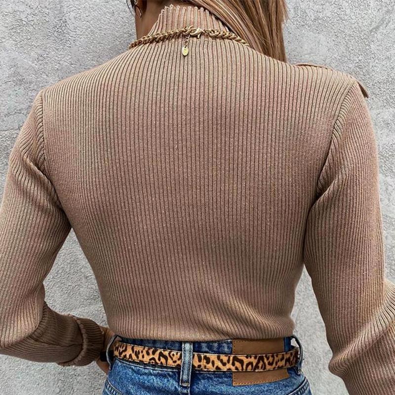 VerasShirt I Trui Met Ruches Voor Dames