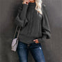 DinekesShirt I Pullover mit Stehkragen für Damen