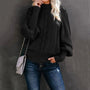 DinekesShirt I Pullover mit Stehkragen für Damen