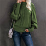 DinekesShirt I Pullover mit Stehkragen für Damen