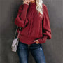 DinekesShirt I Pullover mit Stehkragen für Damen