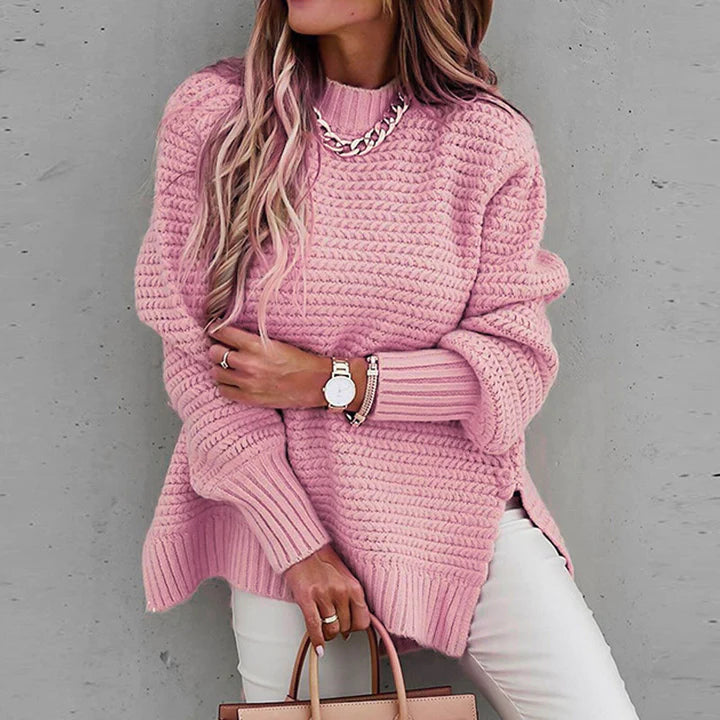 LinekkesShirt I Gebreide Sweatshirt Voor Dames