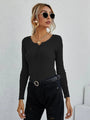 CatootjesShirt I V-Ausschnitt Pullover für Damen