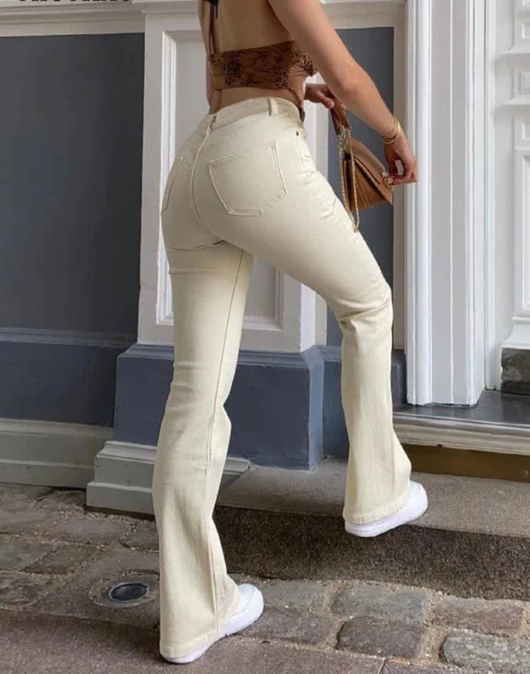 DiniekesPants I Flared Broek Voor Dames