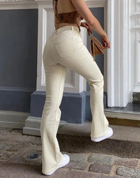 DiniekesPants I Flared Broek Voor Dames