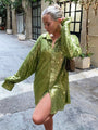 GlitteryDress™: Oversized Bluse für Damen