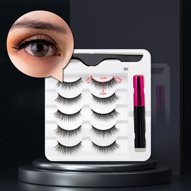 MagicLashes™: Magnetic Eyelashes