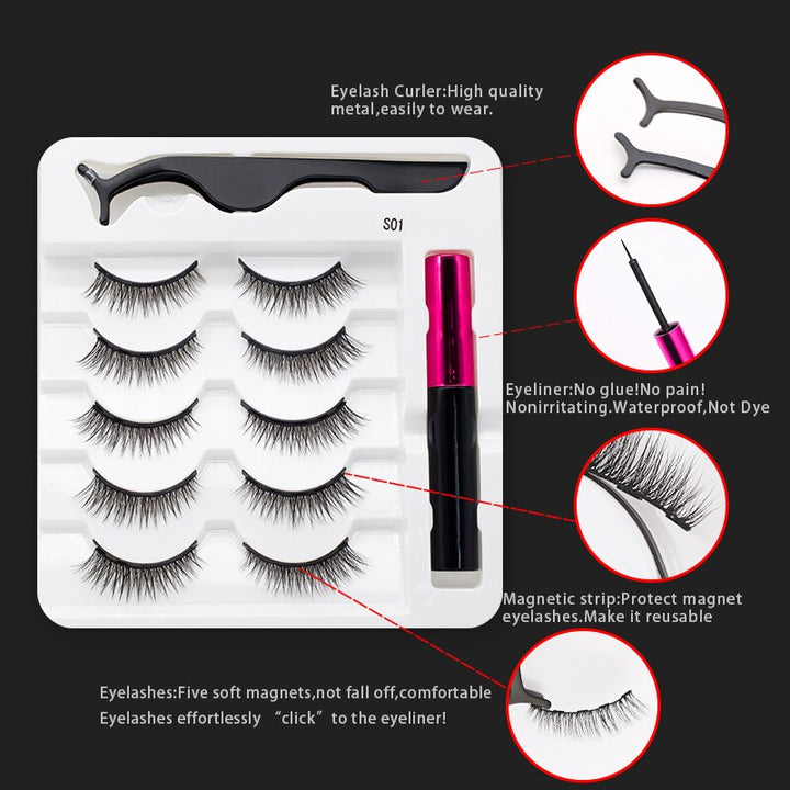 MagicLashes™: Magnetic Eyelashes