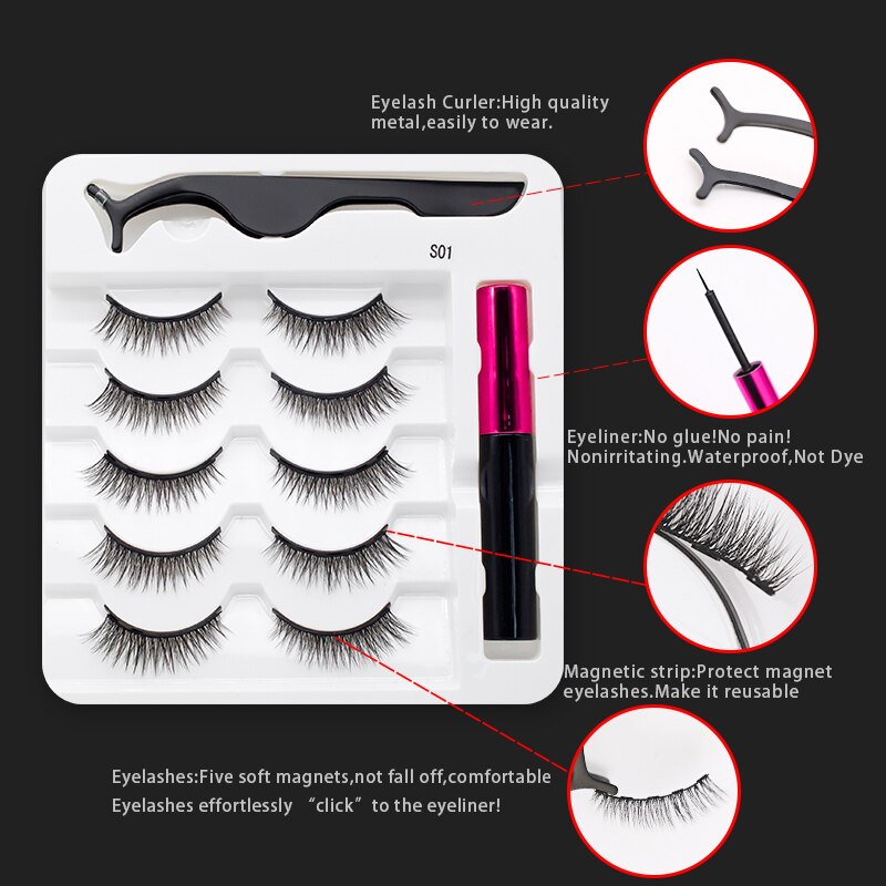 MagicLashes™: Magnetic Eyelashes