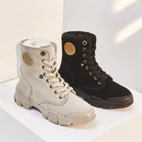 ZoeysBoots I Suede Boots With Lining For Women