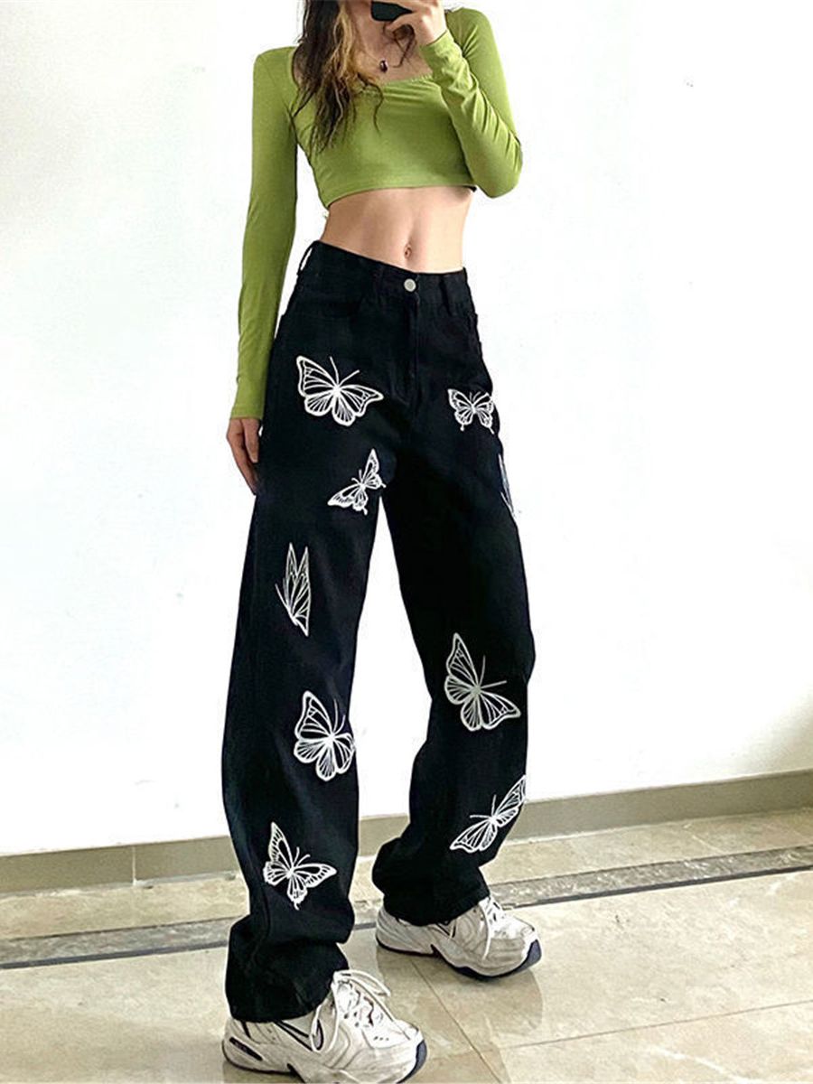 VintageDenim™: Jeansbroek Voor Dames