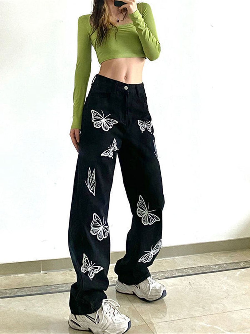 VintageDenim™: Jeansbroek Voor Dames