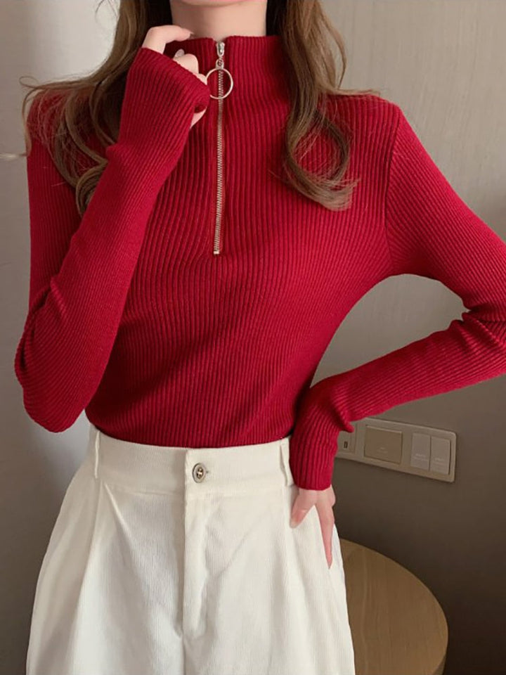 BellasShirt I Rollkragenpullover für Damen