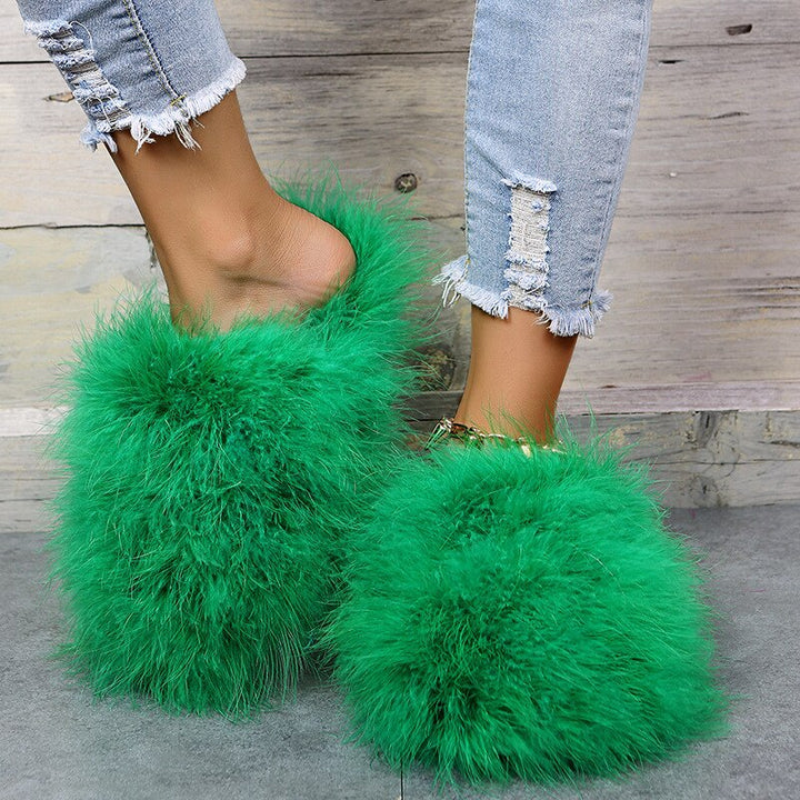 Damen Hausschuhe flach