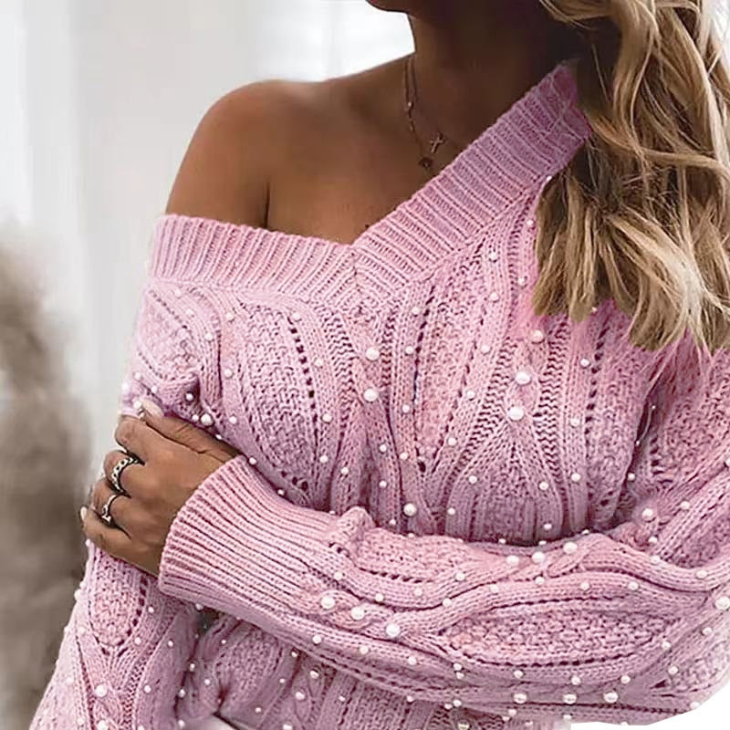 KarenShirt I Pullover mit Perlen für Damen