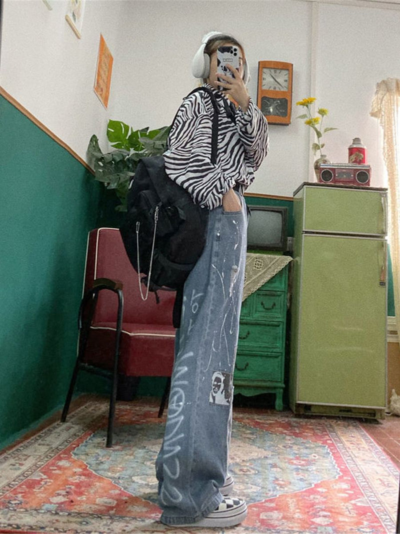 VintageDenim™: Jeansbroek Voor Dames