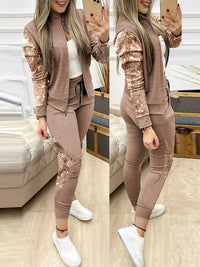 Two-piece warm outfit