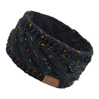 Stylish knitted wool headband