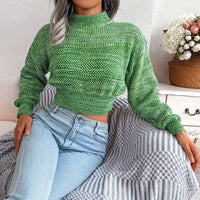 MelodysJumper I Crop Top Jumper Met Lange Mouwen Voor Dames