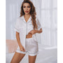 ClaudiasPyjama I Satin Pyjama für Damen