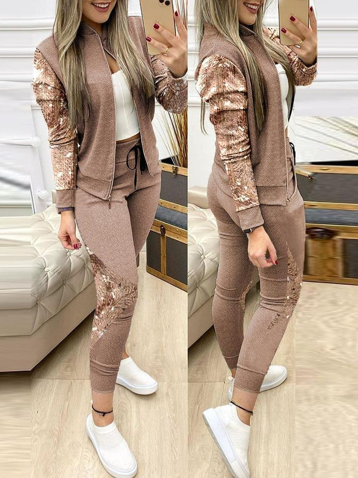 Two-piece warm outfit