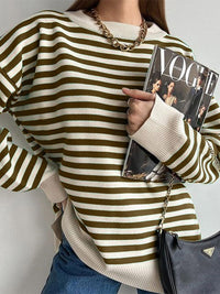 StripeSweater™: Sweater Voor Dames