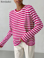 StripedTee™: Pullover für Damen