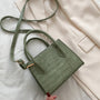 Krokodilleder-Handtasche