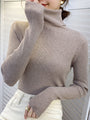 Pullover mit Rollkragen