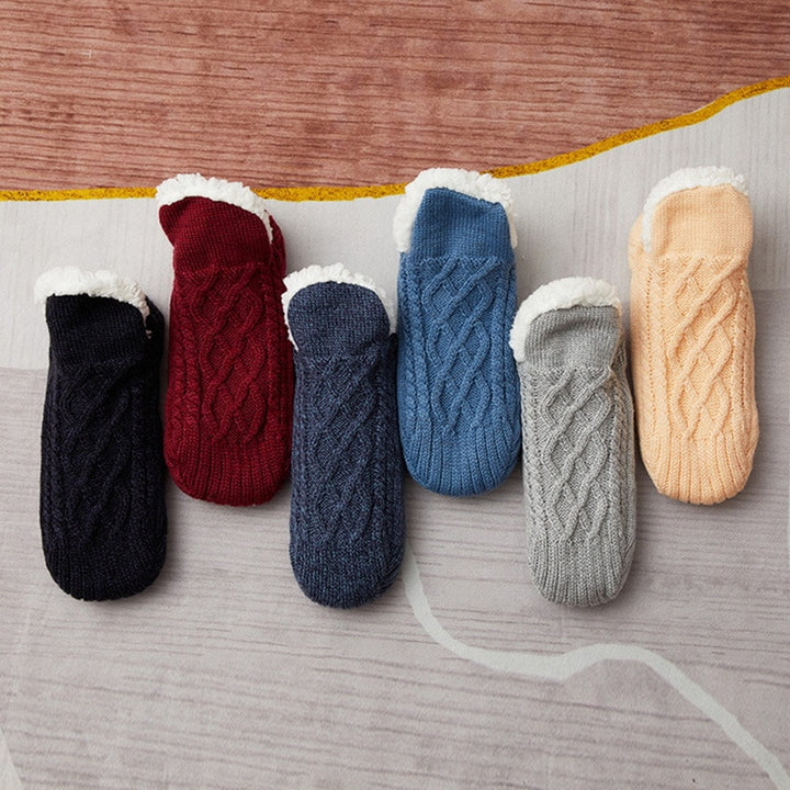 Indoor Socks Shoes Warm Woolen
